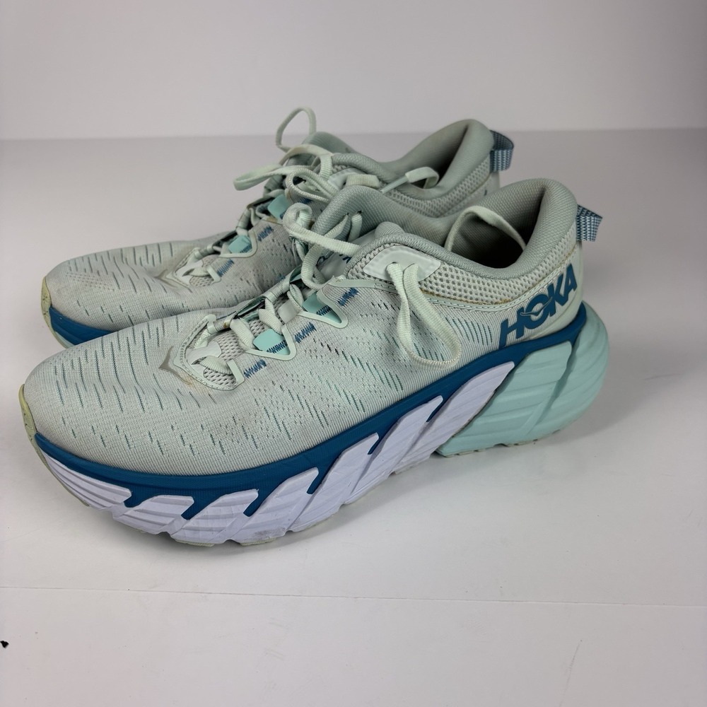 Hoka One One Gaviota 3 Women's Size 9.5 Running Shoes 1113521 MMBT Morning Mist
